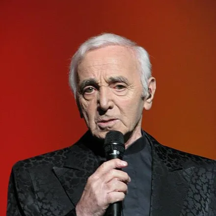 Portrait de Charles Aznavour