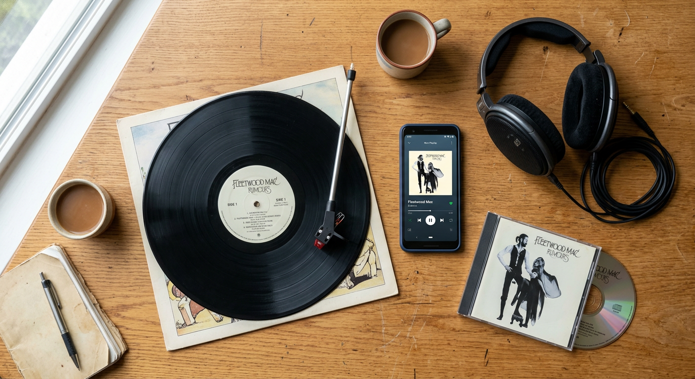Distribution physique vs digitale en 2026 : le vinyle et le CD sont-ils morts ?