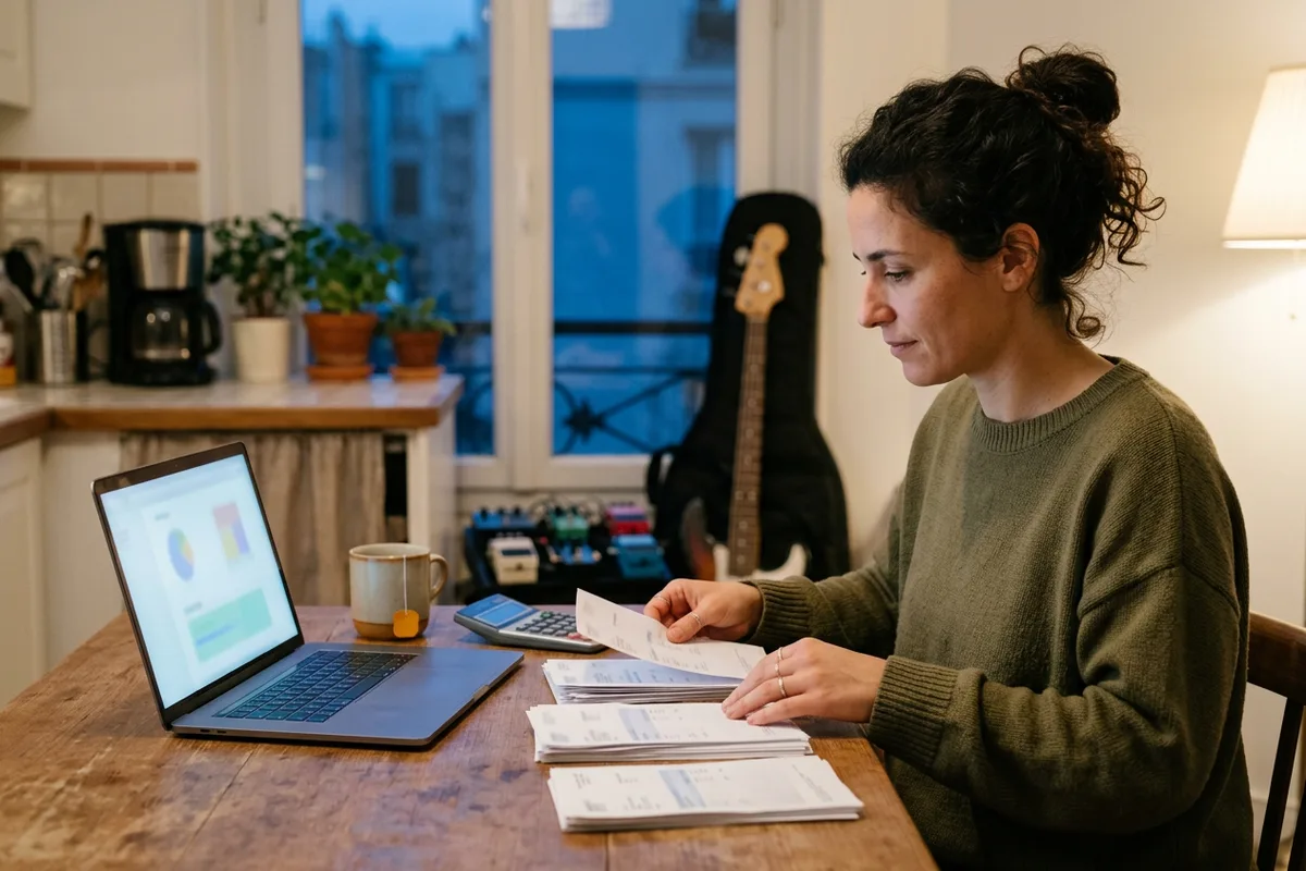 Impôts de l'intermittent : déclarer ARE, cachets et droits d'auteur sans erreur