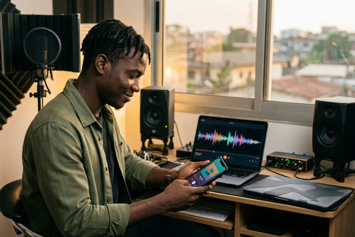 Mettre sa musique sur Spotify depuis le Cameroun : le guide complet