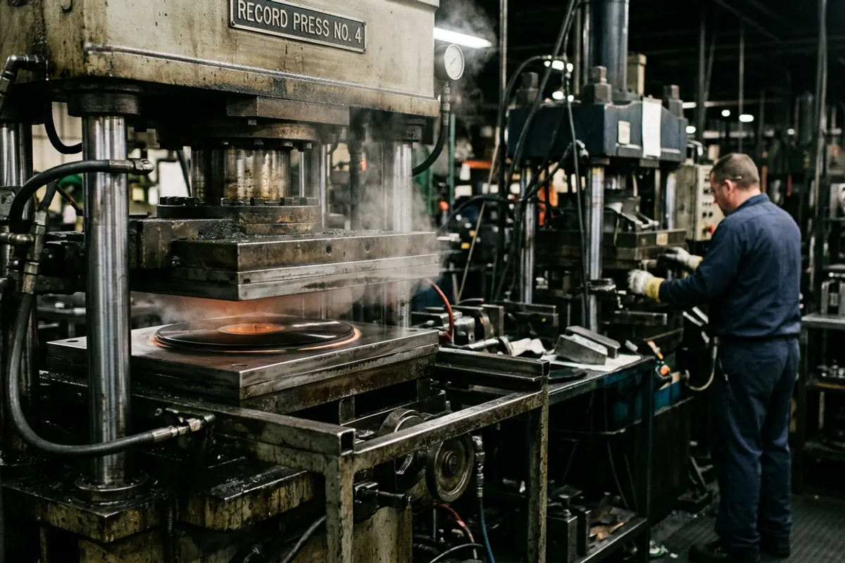 Presser un vinyle en 2026 : coûts, fabricants, minimum de copies