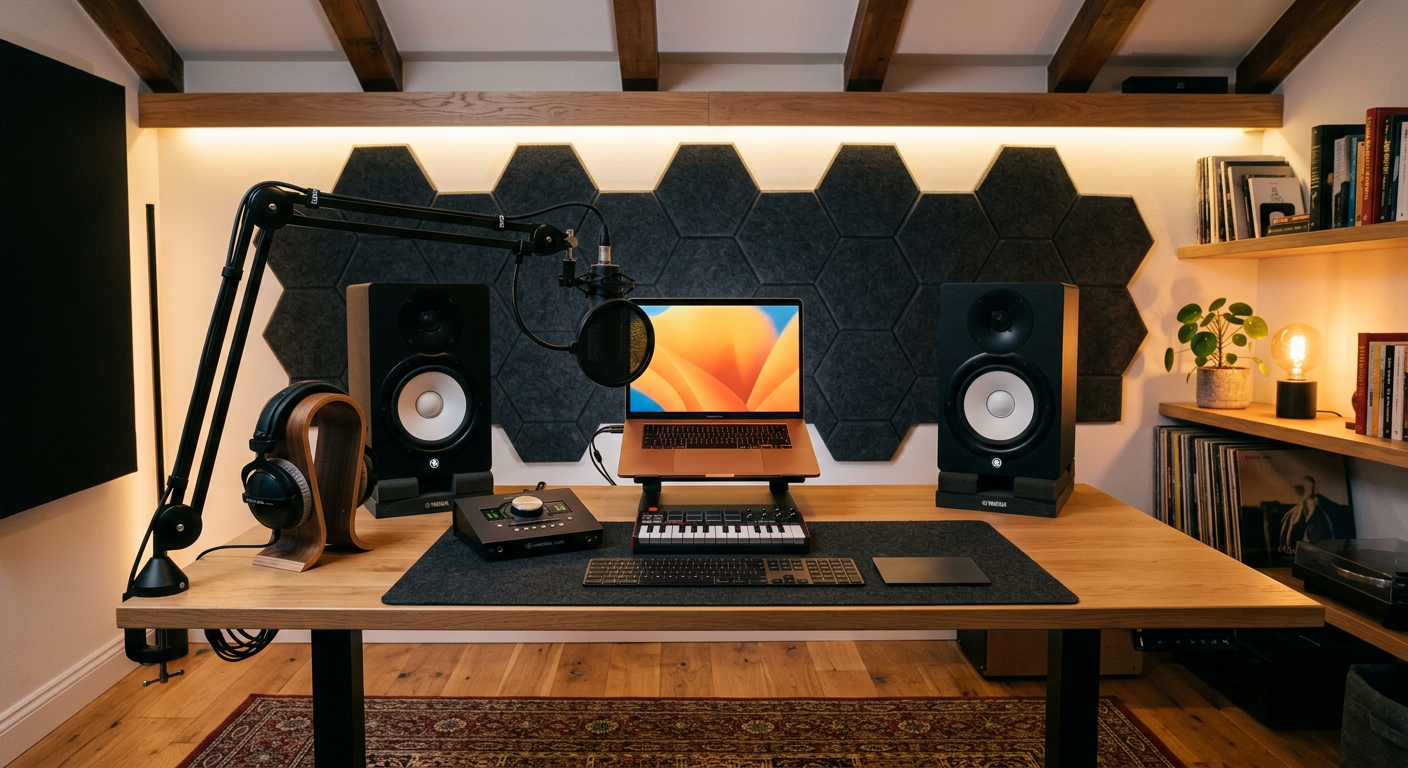 Home studio : le guide matériel complet pour artistes indépendants