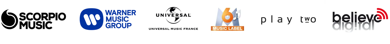 Logos partenaires Muzisecur - labels et artistes indépendants