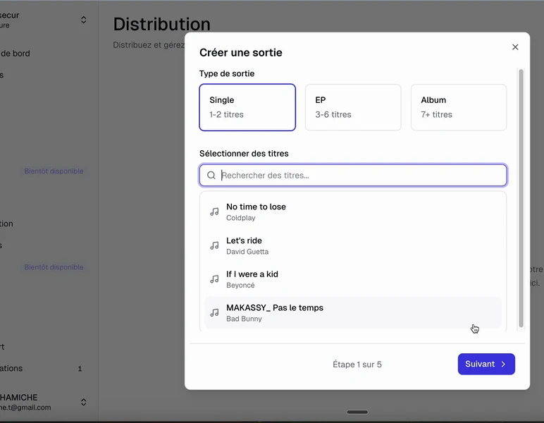 Distribution Digitale Muzisecur